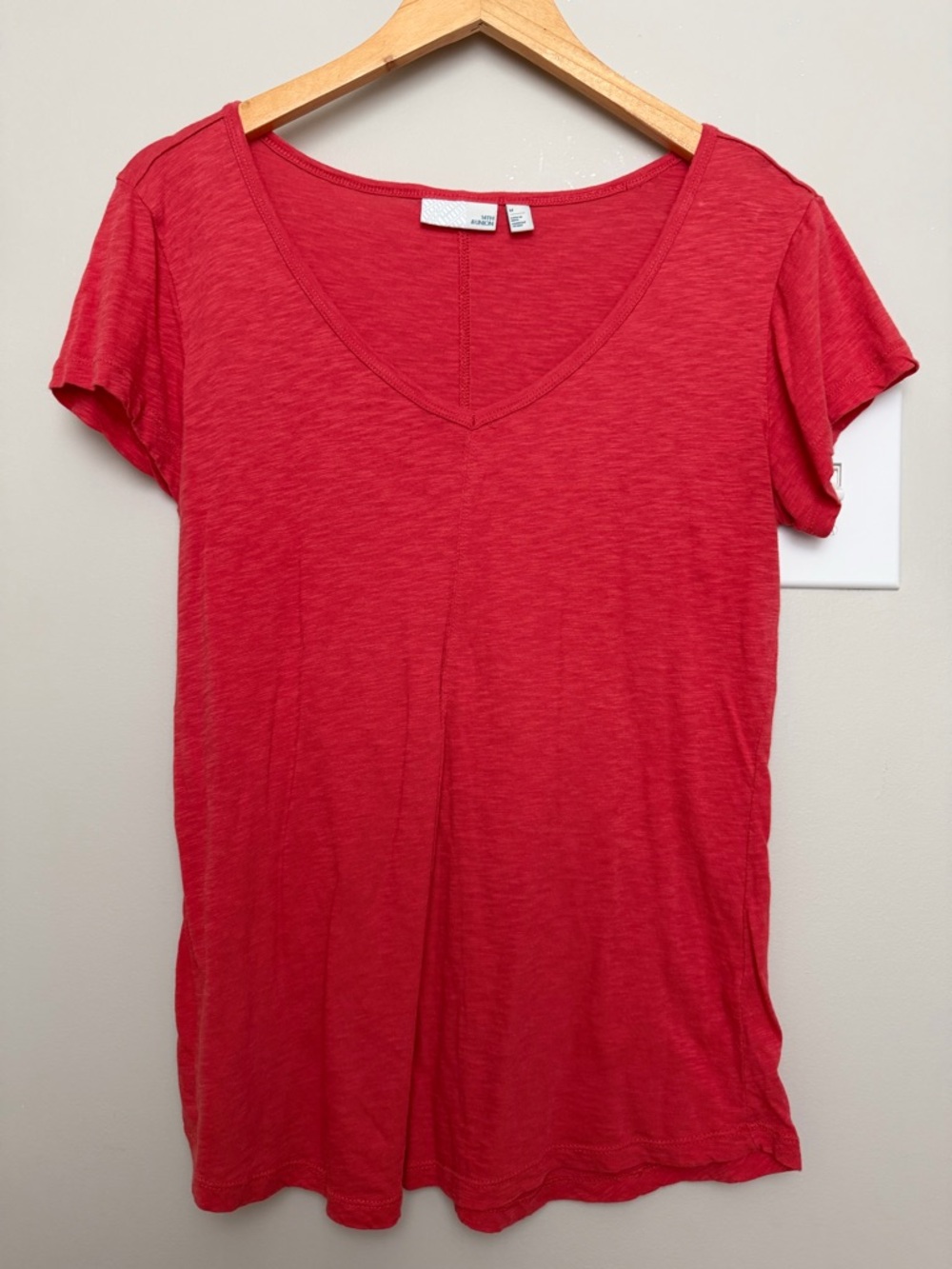Bright pink soft tee